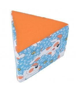 Patio Triangular Puff for Dogs L065-13BW 28 x 28 x 20 cm terrace