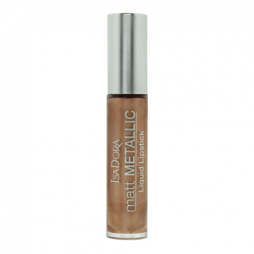 IsaDora, Matt Metallic, Hydration, Liquid Lipstick, 80, Gold Dig