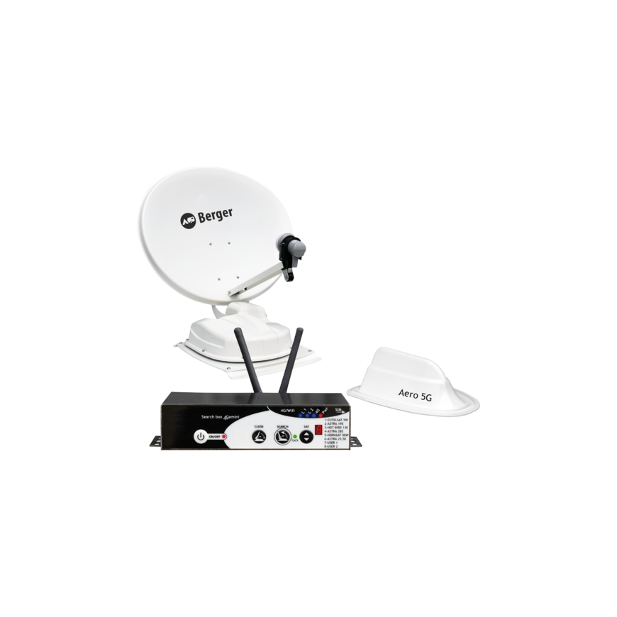 Megasat Traveller-Man AUTO SKEW satelliitantenna – 2