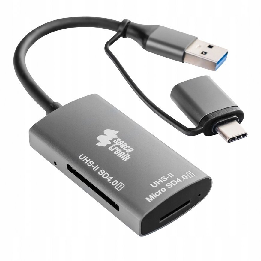 Читатель kart SPU-CR05 USB-C USB-A Spacetronik