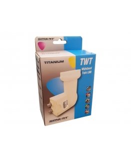 LNB WideBand SMART Titanium TWT H+V