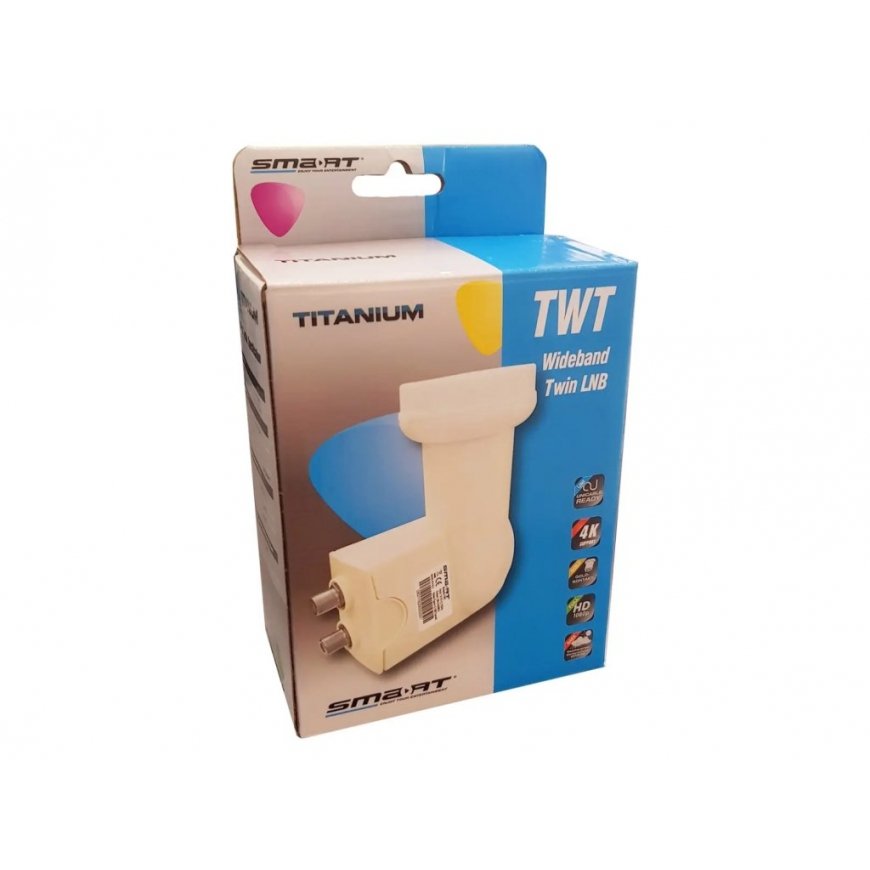 LNB WideBand SMART Titanium TWT H+V