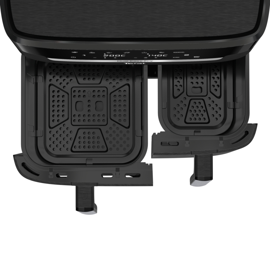 Tefal Easy Fry Dual XXL EY9428E0 fryer Double 11 L Stand-alone 2020 W Hot air fryer Black – 5
