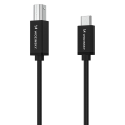 Wozinsky WKDDY1S USB-B - USB-C Cable 1m - Black Wozinsky WKDDY1S USB-B - USB-C Cable 1m - Black