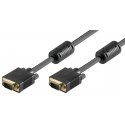 Goobay 68141 VGA-kaabel 30 m VGA (D-Sub) Must
