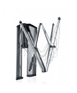 Brabantia 475924 стойка для сушки белья Wall-mountable rack Нержавеющая сталь