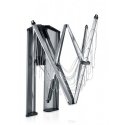 Brabantia 475924 laundry drying rack/line Wall-mountable rack Stainless steel Brabantia 475924 laundry drying rack/line Wall-mountable rack Stainless steel