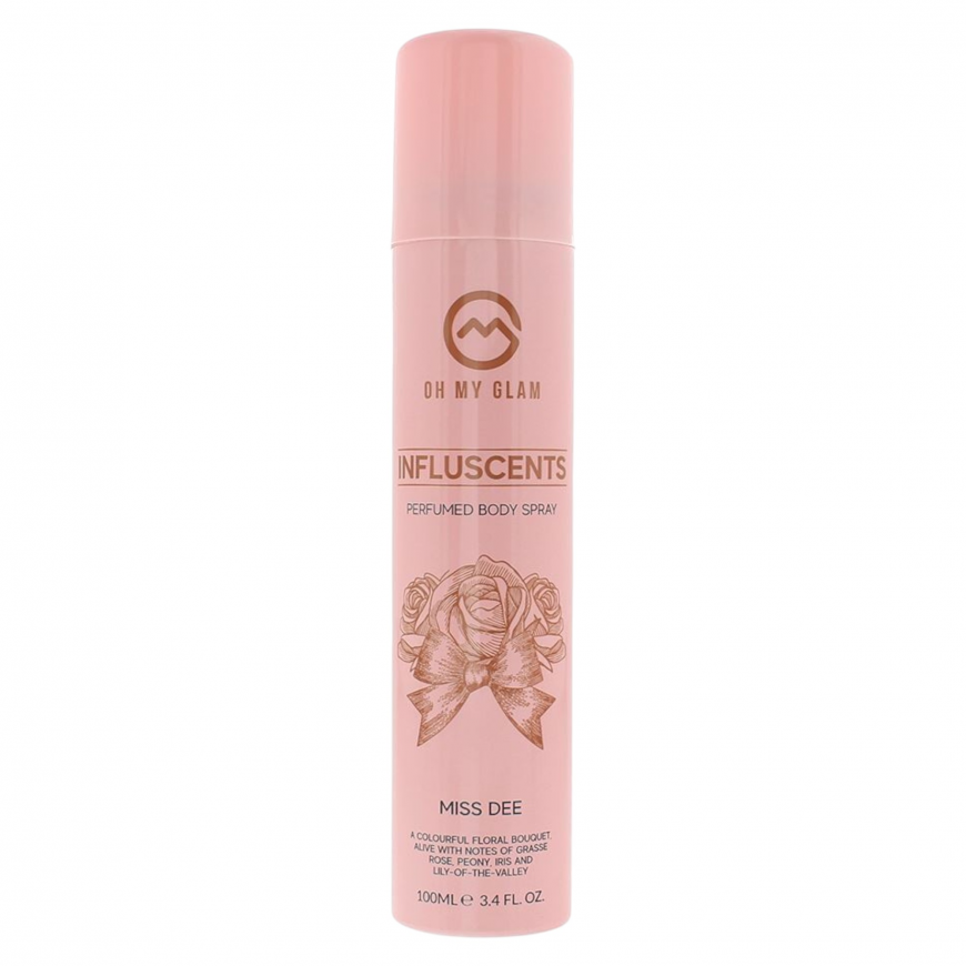Oh My Glam, Influscent Miss Dee, Body Spray, Lily of the Valley,