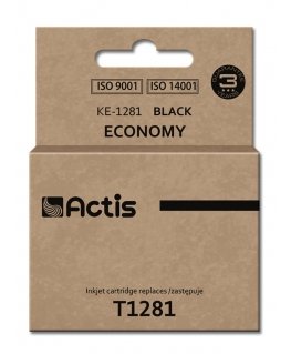 Actis KE-1281 tintes kārtridžs 1 pcs Saderība Standarta produktivitāte Melns