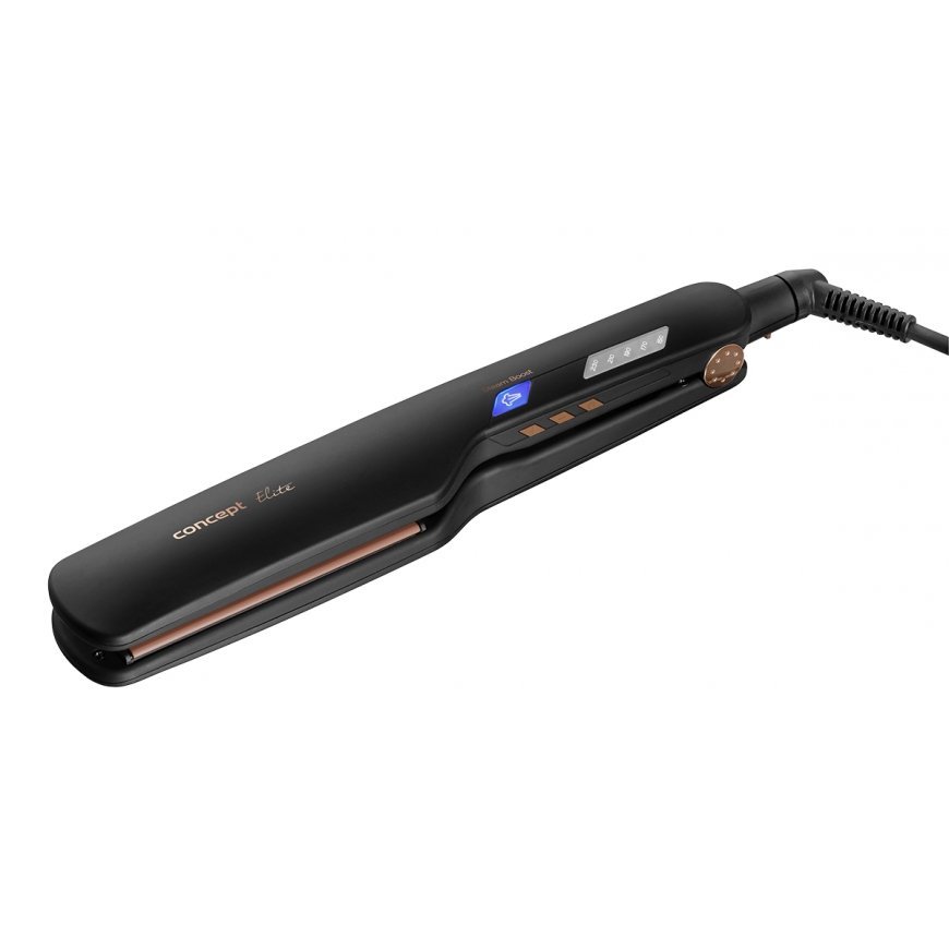 Concept VZ6010 hiustenmuotoilija Suoristusrauta Höyry musta, Pronssi 54 W 2,5 m – 5