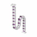Spacetronik Cable Organizer SPK-132WP White Magnet Spacetronik Cable Organizer SPK-132WP White Magnet