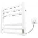 Kosser Gerda Towel Dryer 500x500/6 ER with Timer White Kosser Gerda Towel Dryer 500x500/6 ER with Timer White