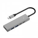 Spacetronik Adapter HUB 5in1 USB-A and USB-C to USB 3.2 SPU-M16 Spacetronik Adapter HUB 5in1 USB-A and USB-C to USB 3.2 SPU-M16
