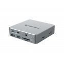 Conceptronic DONN25G dokstacija Vadu USB 3.2 Gen 2 (3.1 Gen 2) Type-C Sudrabs Conceptronic DONN25G dokstacija Vadu USB 3.2 Gen 2 (3.1 Gen 2) Type-C Sudrabs