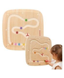 Viga Toys VIGA Puitable Manipuleerimislaud Sensoorne Gravitatsioonivoog