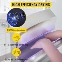 Wall-mounted hand dryer electric white 1650W Physa Oria white