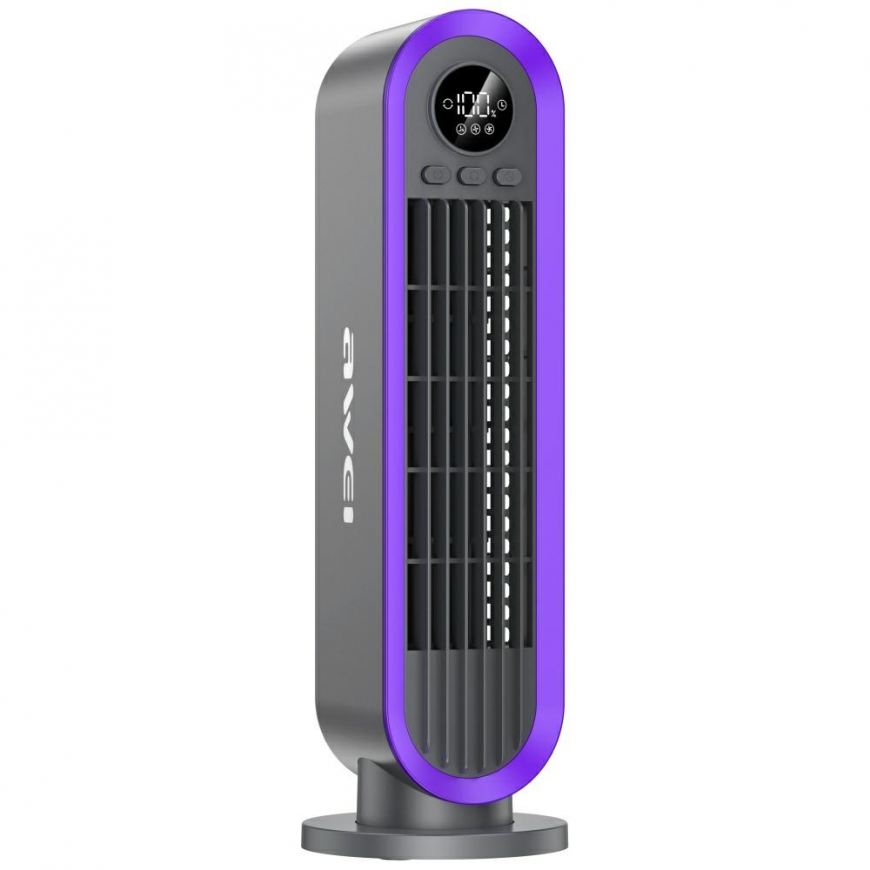 AWEI F52 3600mAh column fan grey