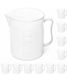 Steinberg Systems Muovinen laboratoriolasillinen 500 ml asteikolla - 10 kpl.