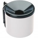 MEVA Self-standing wall ashtray for indoor and outdoor use, white, 9 cm in diameter. MEVA Self-standing wall ashtray for indoor and outdoor use, white, 9 cm in diameter.