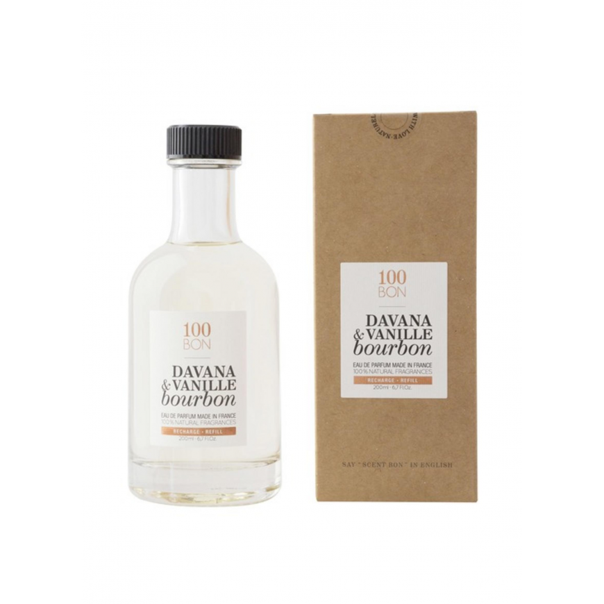 100 Bon, Davana & Vanille Bourbon, Eau De Parfum, Unisex, Refill