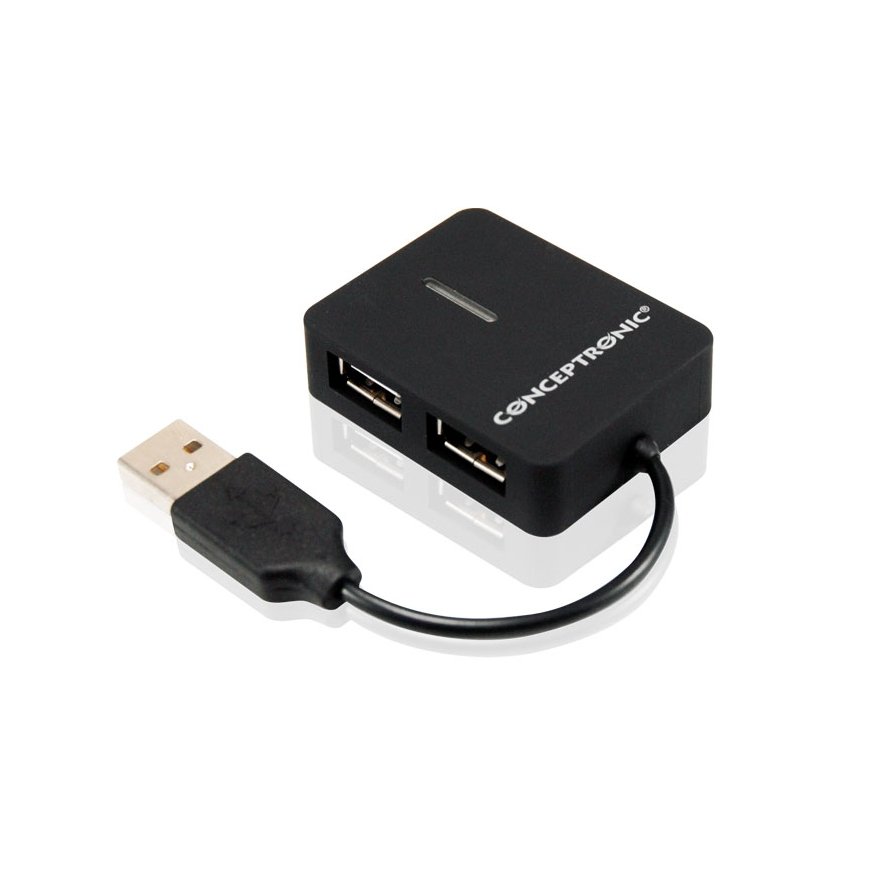 Conceptronic Travel 4 Ports USB Hub