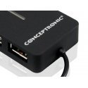 Conceptronic C4PUSB2 interfeisa centrmezgls 480 Mbit/s Conceptronic C4PUSB2 interfeisa centrmezgls 480 Mbit/s