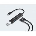 Conceptronic HUBBIES12B keskitin USB 3.2 Gen 1 (3.1 Gen 1) Type-C 5000 Mbit/s musta Conceptronic HUBBIES12B keskitin USB 3.2 Gen 1 (3.1 Gen 1) Type-C 5000 Mbit/s musta