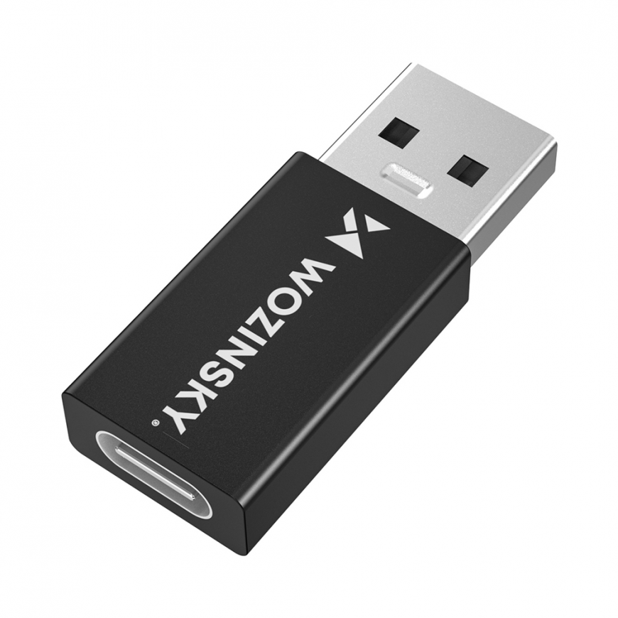 Wozinsky WAAC-01 USB-A - USB-C OTG Adapter - Black – 3