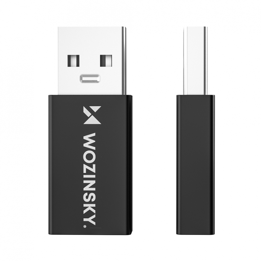 Wozinsky WAAC-01 USB-A - USB-C OTG Adapter - Black – 4