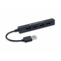 Conceptronic HUBBIES05B interfeisa centrmezgls USB 2.0 480 Mbit/s Melns Conceptronic HUBBIES05B interfeisa centrmezgls USB 2.0 480 Mbit/s Melns