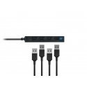 Conceptronic HUBBIES05B sąsajos šakotuvas USB 2.0 480 Mbit/ai Juoda Conceptronic HUBBIES05B sąsajos šakotuvas USB 2.0 480 Mbit/ai Juoda