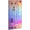 Phanteks Glacier EZ-Fit DIS-NV5 Distro Plate, интегрированные EZ-Fittings - черный