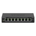 NETGEAR GS308E Valdomas L2/L3 Gigabit Ethernet (10/100/1000) Juoda NETGEAR GS308E Valdomas L2/L3 Gigabit Ethernet (10/100/1000) Juoda