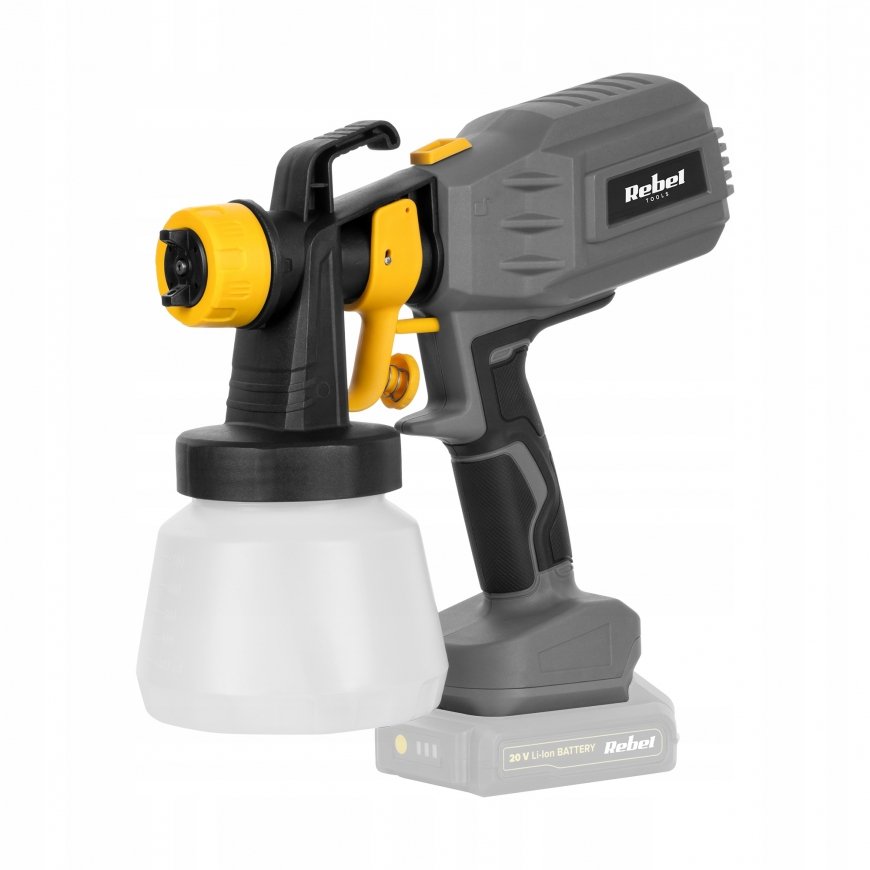 Rebel 20V cordless paint sprayer – 2
