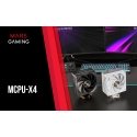 Mars Gaming MCPU-X4 Suoritin Ilmanjäähdytin 12 cm musta 1 kpl Mars Gaming MCPU-X4 Suoritin Ilmanjäähdytin 12 cm musta 1 kpl