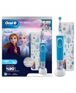 Oral-B Vitality Pro Frozen Ребенок Колебательно-вращательная зубная щетка Черный, Серый