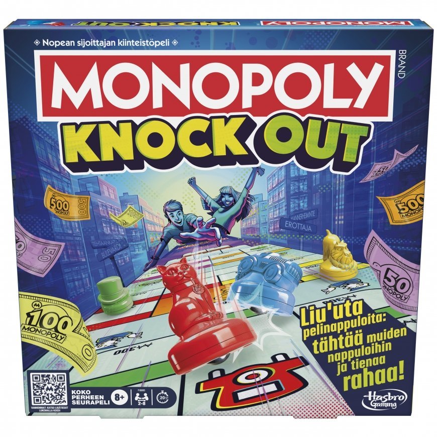 Hasbro Gaming Monopoly Knockout 20 min