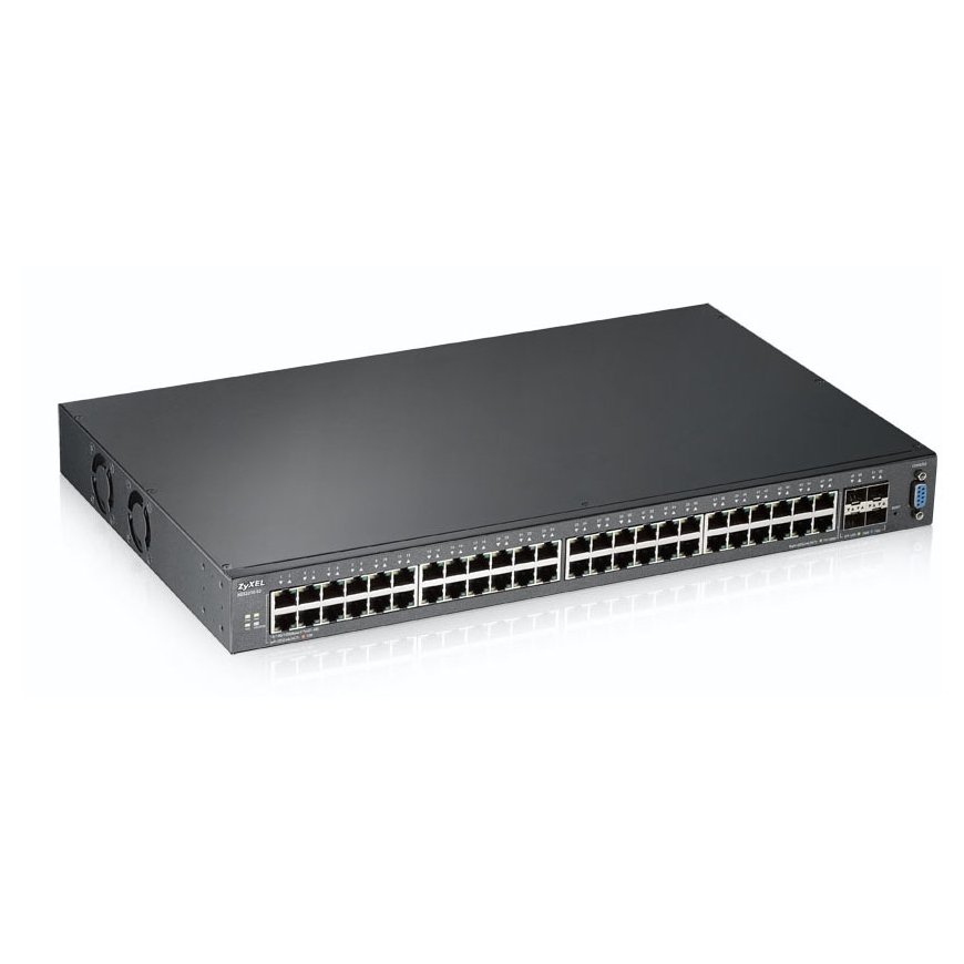 Zyxel XGS2210-52 Управляемый L2 Gigabit Ethernet (10/100/1000) 1U Черный – 2