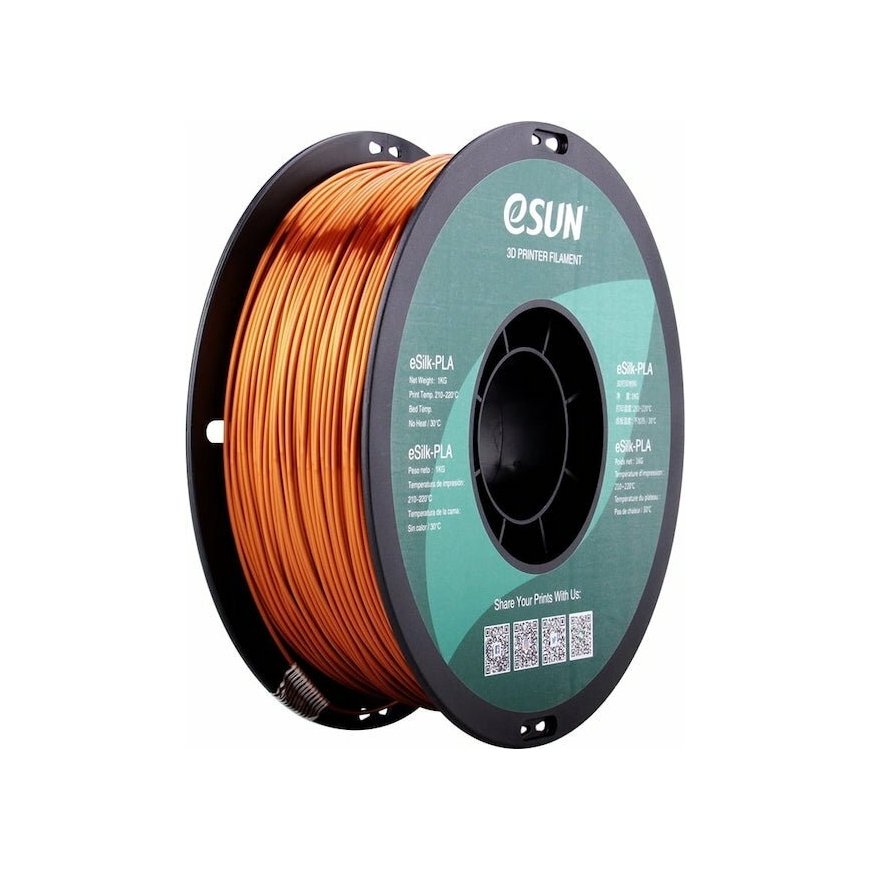 eSun ePLA-Silk 1kg 1.75mm - Copper – 2