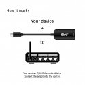 CLUB3D CAC-1520 kaabli soomuutja USB C Ethernet Must CLUB3D CAC-1520 kaabli soomuutja USB C Ethernet Must