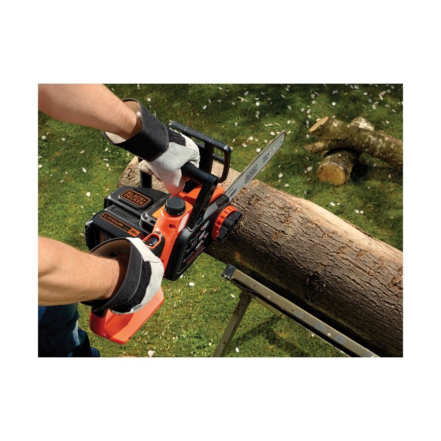 Black & Decker GKC3630L20 chainsaw Black, Orange – 3