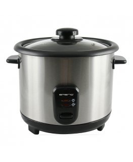 Emerio RCE-110118 rice cooker 1.5 L 500 W Black, Stainless steel