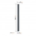 Vogel's TVA 6000 cable cover, black Vogel's TVA 6000 cable cover, black
