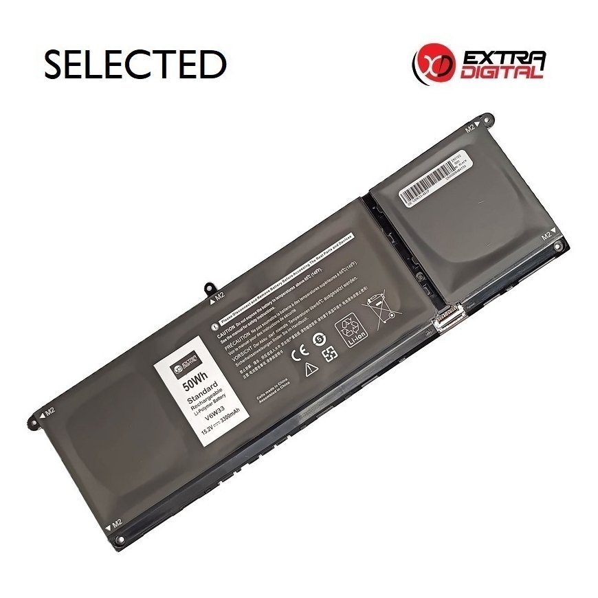 Notebook Battery DELL G91J0, 3300mAh, Extra Digital Selected