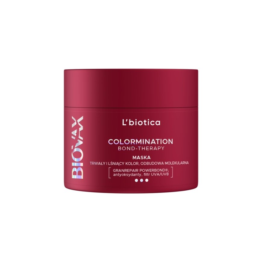 L`biotica Biovax Colormination Bond-Therapy atjaunojošs matējošs