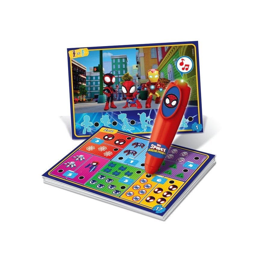 Clementoni Quizzy - Spidey 10 min Galda spēle Viktorīna – 2