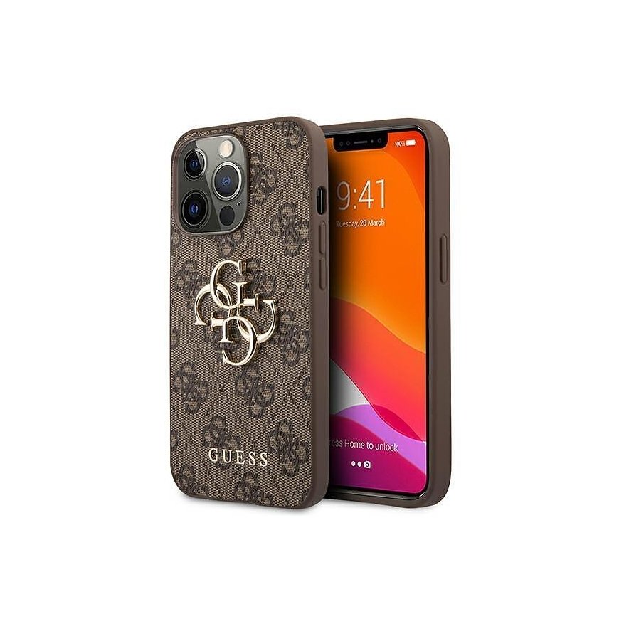 Guess GUHCP16XSMBSLK iPhone 16 Pro Max 6.9" melns hardcase Silikona skripts metāla logs un rāmis