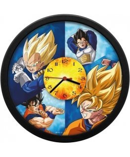 KIDS Детские часы со стенным таймером, большие, 25 см, для детей / Dragon Ball / DB00001