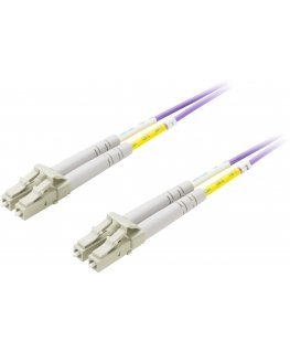 Deltaco LCLC-707 „InfiniBand“ arba pluoštinis optinis kabelis 7 m 2x LC Violetinė