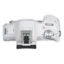 Canon EOS R50, White + RF-S 18-45mm F4.5-6.3 IS STM Kit MILC 24,2 MP CMOS 6000 x 4000 pikseliä Valko Canon EOS R50, White + RF-S 18-45mm F4.5-6.3 IS STM Kit MILC 24,2 MP CMOS 6000 x 4000 pikseliä Valko